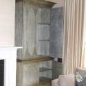 Wall cupboard open